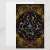 Mandala - 2005 - Pressing-2 Briefpapier (Vorne/Hinten)