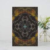 Mandala - 2005 - Pressing-2 Briefpapier (Stehend Vorderseite)