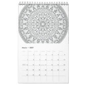 Mandala 2024 kalender (Mär 2027)