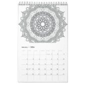 Mandala 2024 kalender (Jan 2026)