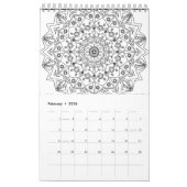 Mandala 2024 kalender (Feb 2026)
