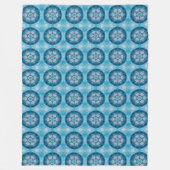 Mandala 2 Fleece Blanket (Vorderseite)