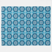 Mandala 2 Fleece Blanket (Vorderseite (Horizontal))
