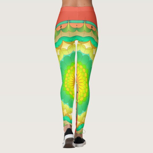 Mandala 2 leggings (Rückseite)