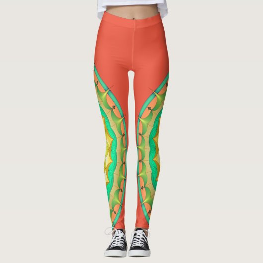 Mandala 2 leggings (Vorderseite)