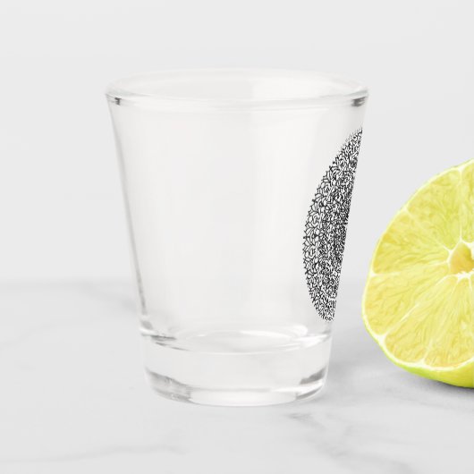 Mandala #2 - schnapsglas (Links)