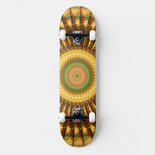 Mandala 2 Skateboard (Vorderseite)