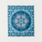 Mandala 2 Tapestry Wandteppich (Vorderseite)