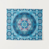 Mandala 2 Tapestry Wandteppich (Vorderseite (Horizontal))