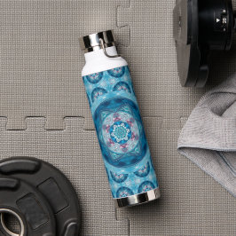 Mandala 2 Wasserflasche Trinkflasche
