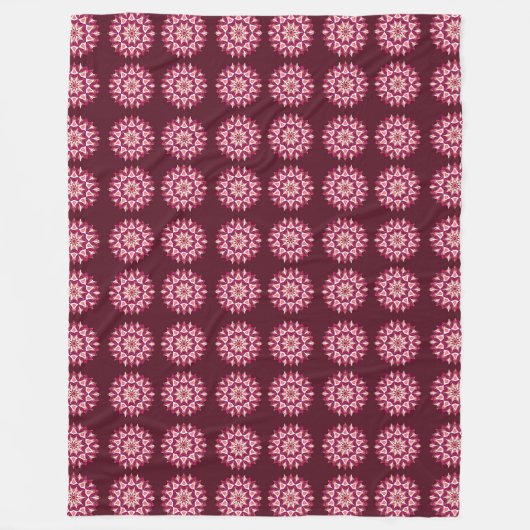 Mandala 3 Fleece Blanket (Vorderseite)