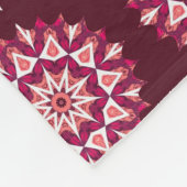 Mandala 3 Fleece Blanket (Ecke)