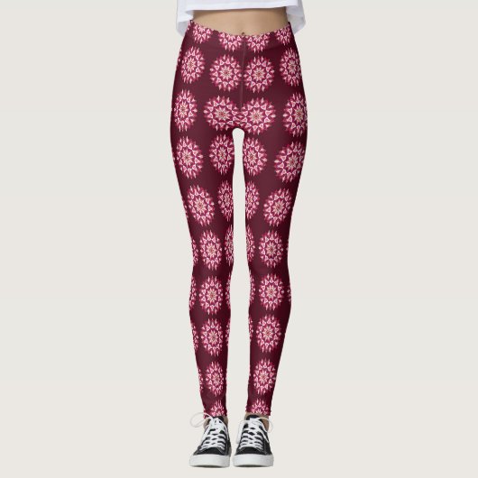 Mandala 3 Leggings (Vorderseite)