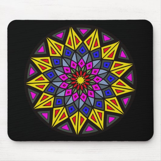 Mandala #3 mousepad (Vorne)