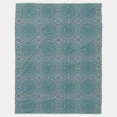 Mandala 4 Fleece Blanket (Vorderseite)