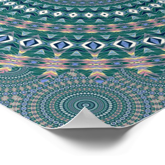 Mandala 4 Poster (Ecke)