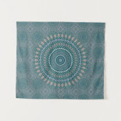 Mandala 4 Tapestry Wandteppich (Vorderseite (Horizontal))