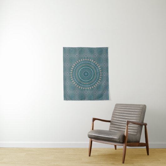 Mandala 4 Tapestry Wandteppich (Beispiel)