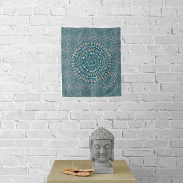 Mandala 4 Tapestry Wandteppich