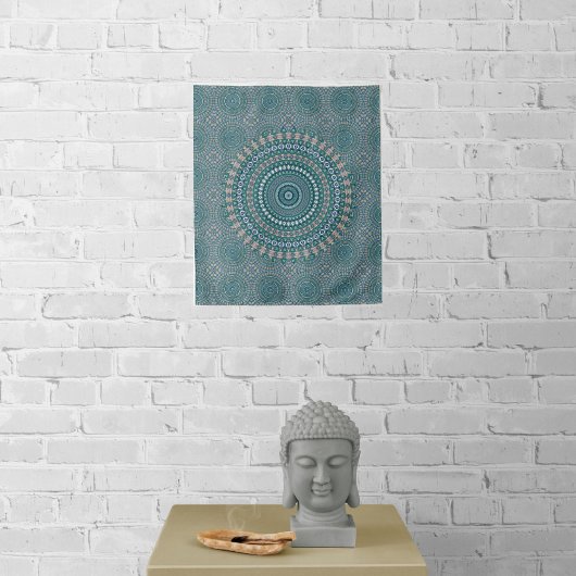 Mandala 4 Tapestry Wandteppich