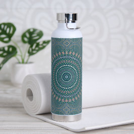Mandala 4 Wasserflasche Trinkflasche