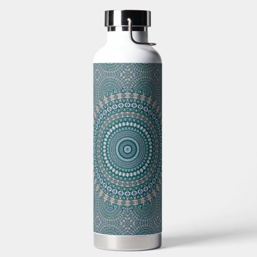 Mandala 4 Wasserflasche Trinkflasche (links)