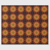 Mandala 4 Wrapping Paper Geschenkpapier (Flach)
