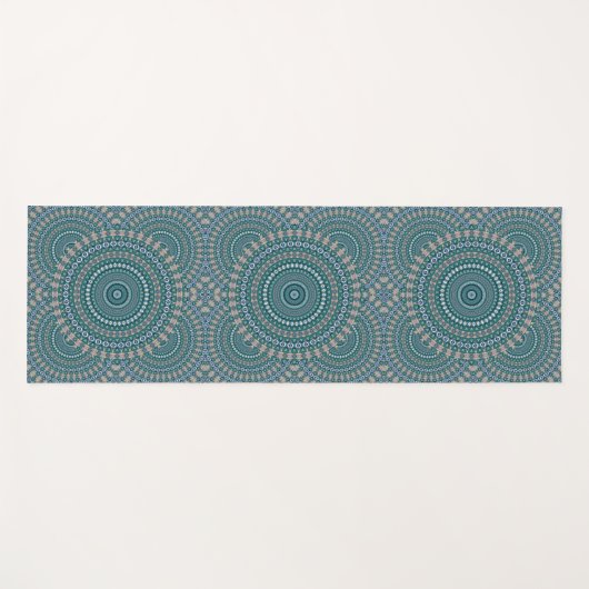 Mandala 4 Yoga Mat Yogamatte (Vorderseite (Horizontal))