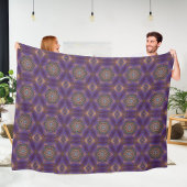 Mandala 5 Fleece Blanket