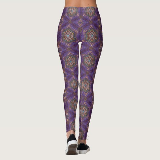 Mandala 5 Leggings (Rückseite)