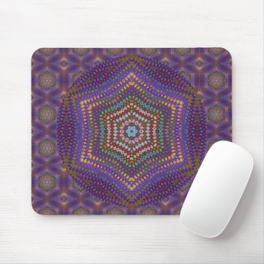 Mandala 5 Mousepad (Mit Mouse)