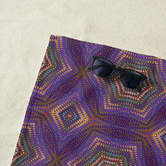 Mandala 5 Strandtuch (Beispiel)