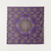 Mandala 5 Tapestry Wandteppich (Vorderseite (Horizontal))