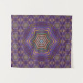 Mandala 5 Tapestry Wandteppich (Vorderseite (Horizontal))