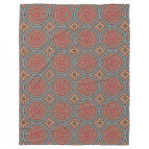 Mandala 6 Fleece Blanket