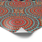 Mandala 6 Glossy Poster (Ecke)