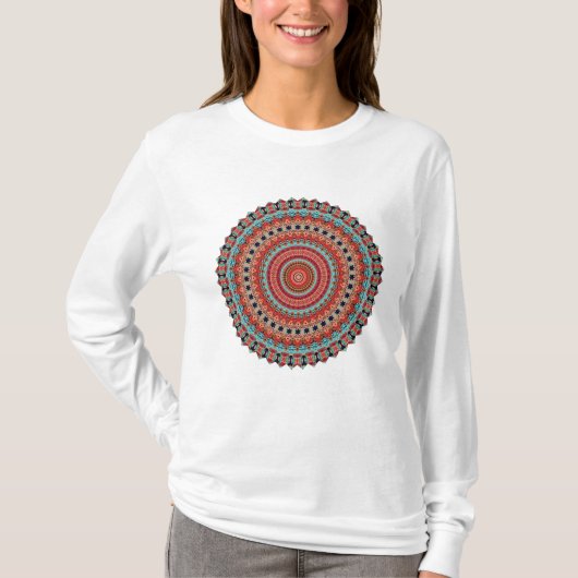 Mandala 6 T - Shirt (Vorderseite)