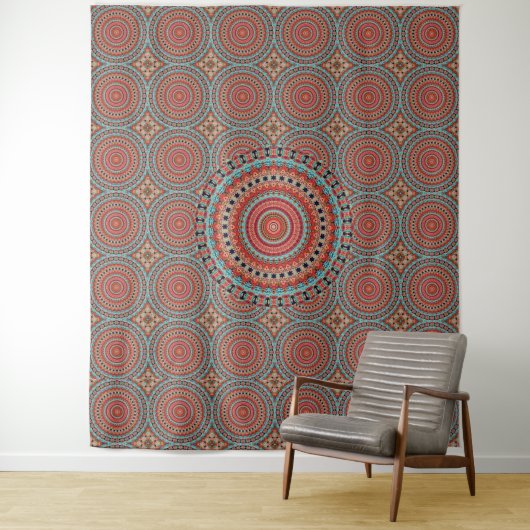Mandala 6 Tapestry Wandteppich (Beispiel)
