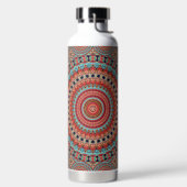 Mandala 6 Wasserflasche Trinkflasche (links)