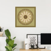 Mandala 77 poster (Heimbüro)