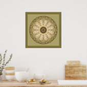 Mandala 77 poster (Küche)