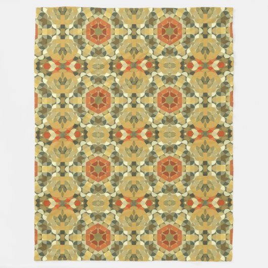 Mandala 7 Fleece Blanket (Vorderseite)