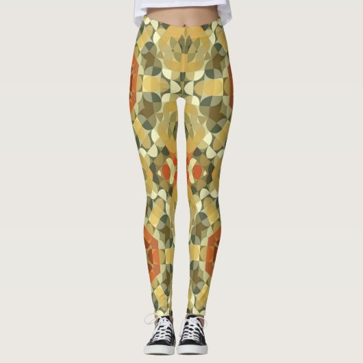 Mandala 7 Leggings (Vorderseite)