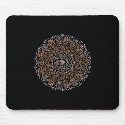 Mandala 8647 Feministin  Mousepad (Vorne)