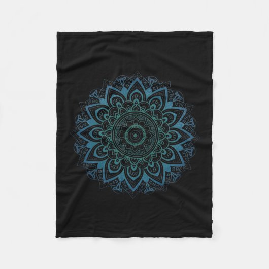 Mandala 8647 fleecedecke (Vorderseite)