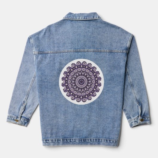 Mandala 8 Denim Jacket Jeansjacke (Rückseite)