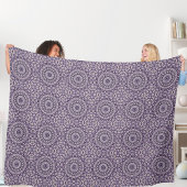 Mandala 8 Fleece Blanket