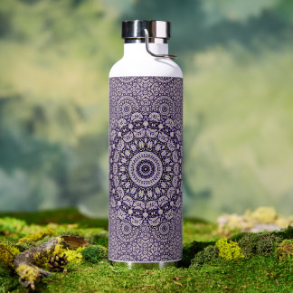 Mandala 8 Wasserflasche Trinkflasche