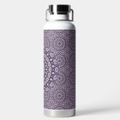 Mandala 8 Wasserflasche Trinkflasche (Rückseite)