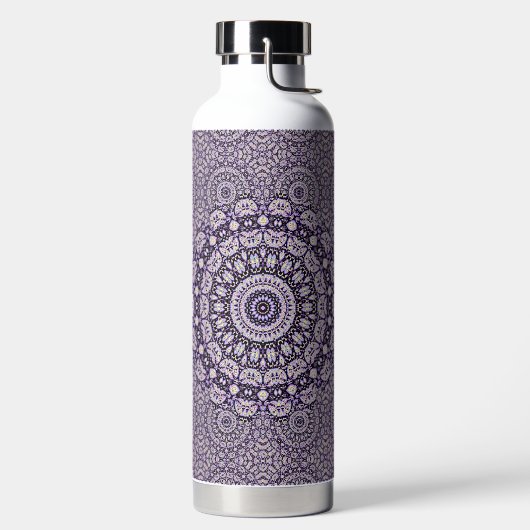 Mandala 8 Wasserflasche Trinkflasche (links)